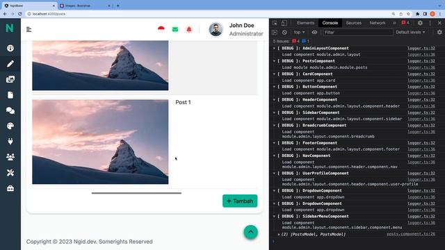 #63. Angular Base - Menambahkan CRUD Posting / Article Dengan Angular Dan JSON Server смотреть онлайн