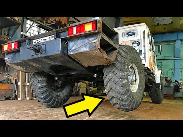 Наш ответ "УНИМОГУ" уникальный вездеход ГВА разработка ЗИЛ смотреть онлайн