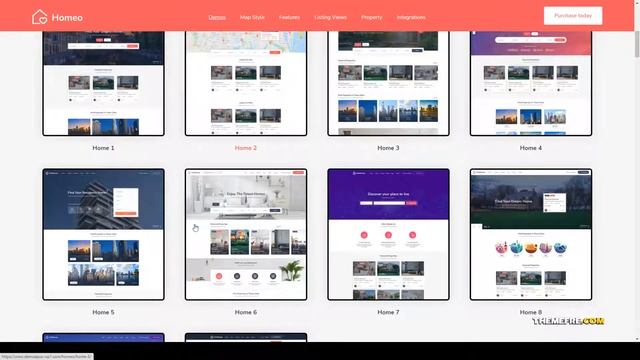 Homeo - Real Estate WordPress Theme homes google maps Minami смотреть онлайн