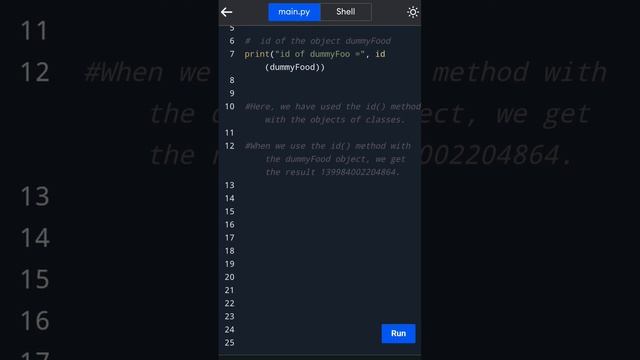 #python 254.id() with Classes and Objects смотреть онлайн