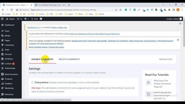 How To Disable Comments In WordPress | WordPress Tutorial for Beginner смотреть онлайн