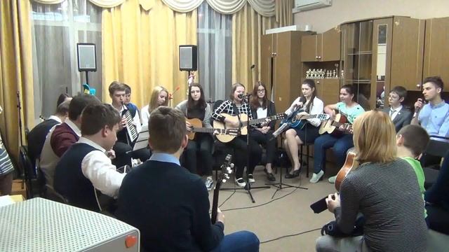 Посиделки в Студии. Ансамбль. Бродячие артисты (ВИА Веселые ребята) смотреть онлайн