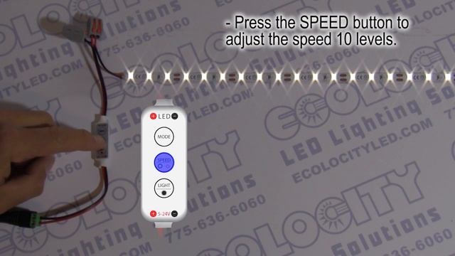Mini LED Dimmer For 5-24VDC LED Lights - EcolocityLED.com