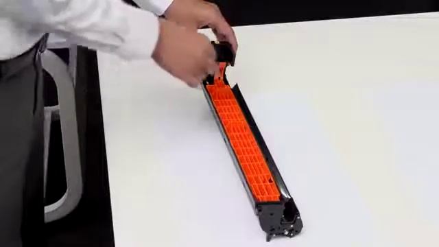 C8x4 серия Как заменить только печатный барабан на принтере OKI C824/834/844 смотреть онлайн