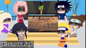 Реакция друзей Наруто (не всех), (+Наруто) на наруто и его силу ☺❤ (2/2)