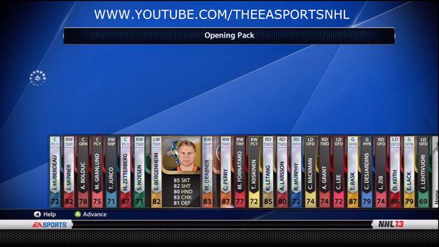 NHL 13 First Pack Opening (HUT) смотреть онлайн
