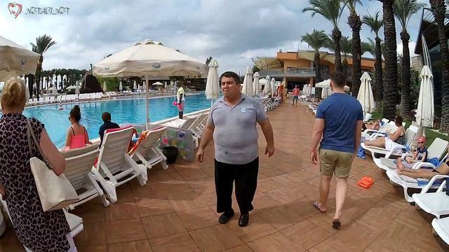 VLOG:Мы в ТУРЦИИ/День 1/Обзор отеля Pegasos World /ROOM TOUR/Заказ с сайта Василёк смотреть онлайн