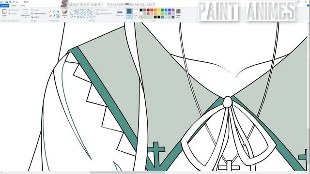 Desenho no Paint - Asia Argento | High School DxD смотреть онлайн