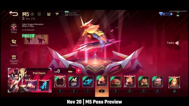 M5 Pass Event Update Mobile Legends, Free Kimmy M5 Skin & More смотреть онлайн