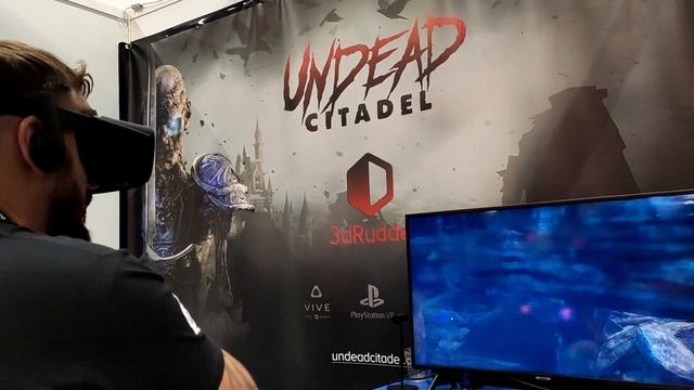 Undead Citadel VR Gameplay & 3dRudder Demo - Gamescom 2019 смотреть онлайн