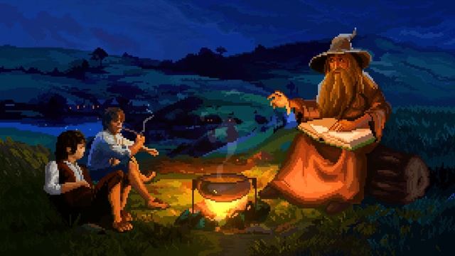 Братство Кольца, но это лофи ~ Властелин колец Lofi Beats смотреть онлайн