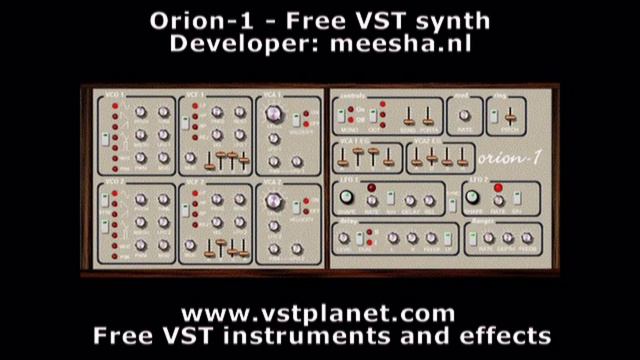 Orion-1 - Free VST synth - vstplanet.com смотреть онлайн