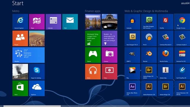 Windows 8 Tutorials: Change Tile Size for Windows 8 Metro Applications Lesson 17 смотреть онлайн