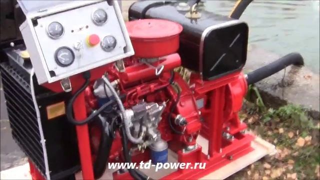 Дизельная насосная станция TDFP 120 смотреть онлайн