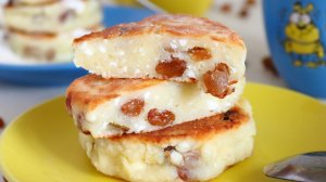 Пышные сырники с манкой — видео рецепт. Как приготовить сырники с изюмом на манке