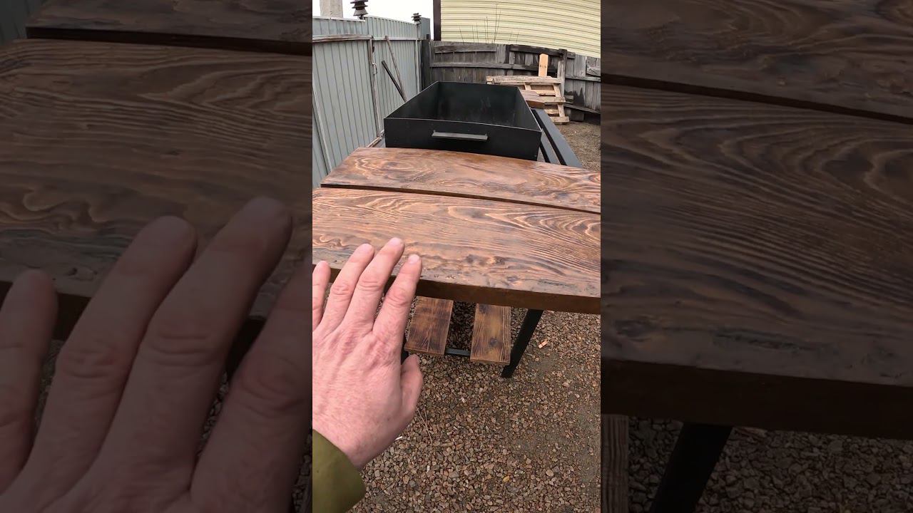 мангал лофт с элементами дерева своими руками смотреть онлайн