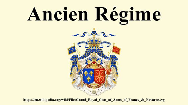 Ancien Régime смотреть онлайн