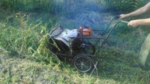 Мульчёр из бензопилы
