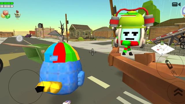 Играю в Chicken Gun часть 1