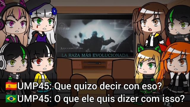 Girls Frontline Reacciona/Reagindo Ao Rap Do Nikola Tesla