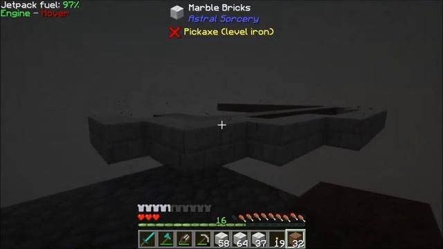 ОГРОМНАЯ СТРОЙКА! СКАЙБЛОК С МОДАМИ - ВЫЖИВАНИЕ В МАЙНКРАФТ 1.12.2 - CropBlock #11 смотреть онлайн