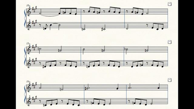Rockzaemon “Florum” Preludes for Celesta or Toy Piano No.166. смотреть онлайн