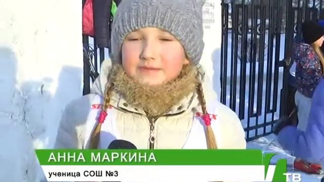 2018 03 03 Сдача норм ГТО по лыжам детьми смотреть онлайн