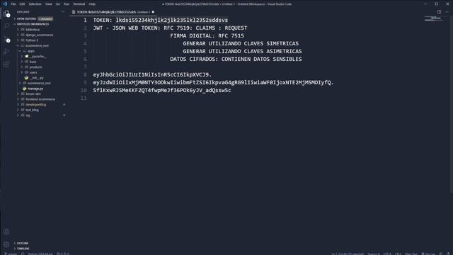 27.- Curso DJANGO REST | TOKEN y JWT: Teoría y Funcionamiento смотреть онлайн