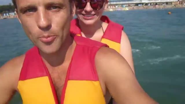 Джубга, гидроцикл, осень 2015