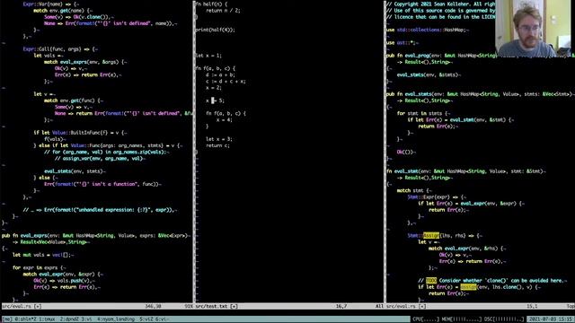Writing a Programming Language (in Rust) 5: Function calls (Part 1) смотреть онлайн