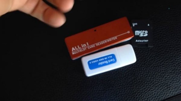 How to insert Micro SD card into Adapters