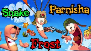 Король Леонид! Frost VS Parnisha VS Snake (Worms) №4