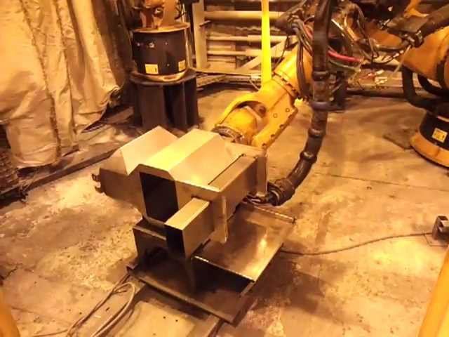 Роботы варят топку печи TMF Саяны