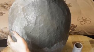КАК СДЕЛАТЬ ОЧЕНЬ БОЛЬШОЙ ВАЗОН (КУВШИН) ДЛЯ КЛУМБЫ ИЗ ЦЕМЕНТА.