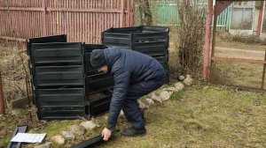 Обзор компостера на 800 литров из Леруа