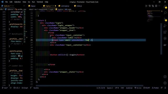 React Login Page || React, Node.js смотреть онлайн