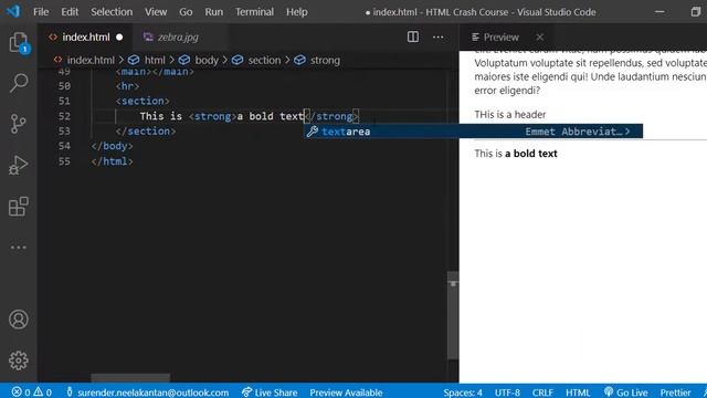 HTML Crash Course: A Beginner's Guide to Mastering HTML in Just 20 Minutes смотреть онлайн