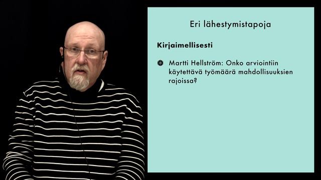6. luokan arviointikriteerit uuden äärellä | Puhetta arvioinnista смотреть онлайн