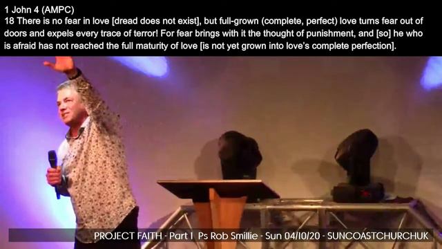 PROJECT FAITH - Part 1 - 04/10/20 Ps Rob Smillie - Suncoast Church UK смотреть онлайн