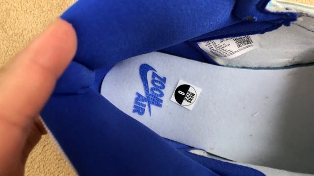Jordan 1 Retro High Zoom White Racer Blue CK6637 104 смотреть онлайн