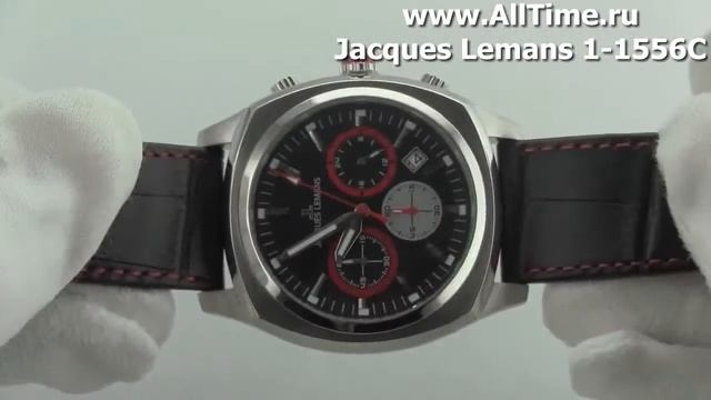 Мужские наручные швейцарские часы Jacques Lemans 1-1556C смотреть онлайн