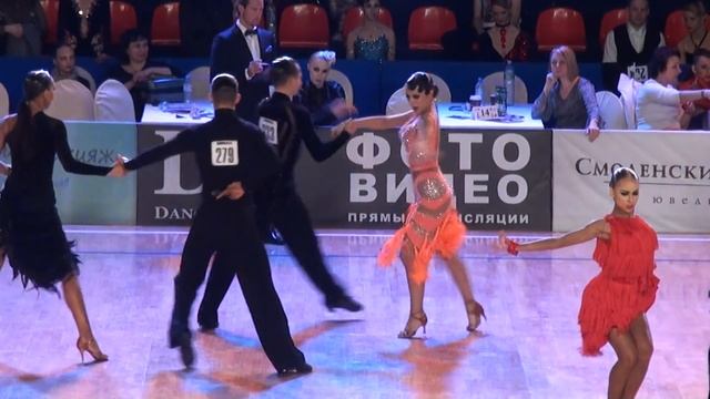 Brilliant Couple 2017 Молодежь 1 Финал Ча-Ча Ярошенко Кирилл - Шивыдкина Варвара смотреть онлайн