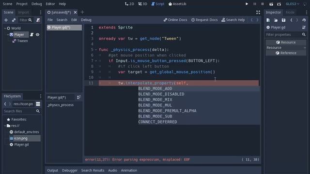 Godot Tutorial || Tween Node to move player смотреть онлайн