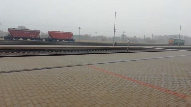 Somewhere in Belarus. R/W station in Mosty-town (Bridgetown:), Grodno Region #tourism смотреть онлайн