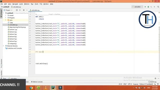 Python | Simple GUI calculator using Tkinter Create your own Calculator using Python GUI Tkinter смотреть онлайн