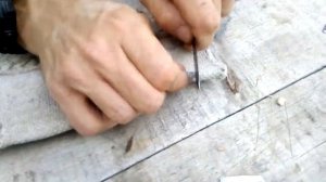 Мини нож из пилы по металлу