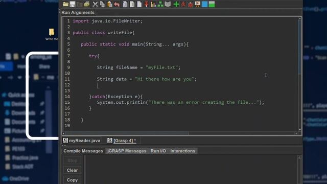 How to write a file || Java Programming смотреть онлайн