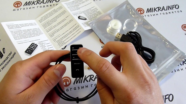 Микронаушник капсула Bluetooth. Видео обзор. смотреть онлайн