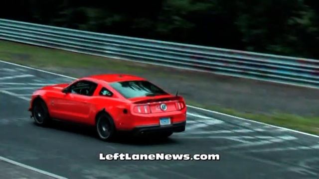 2014 Ford Shelby GT500 on the Nurburgring - LeftLaneNews.com смотреть онлайн