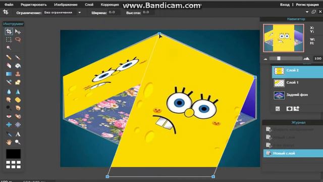 Делаем комнату "Губка боб". смотреть онлайн